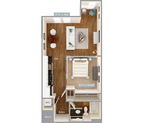 Floor plan S3-1-610