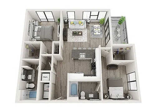 Floor plan B5