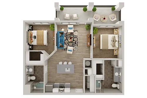 Floor plan B2