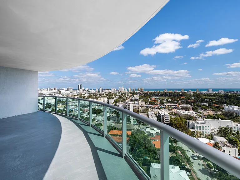 Take in some fresh air on your spacious balcony