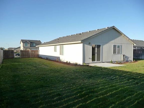 backyard view to house