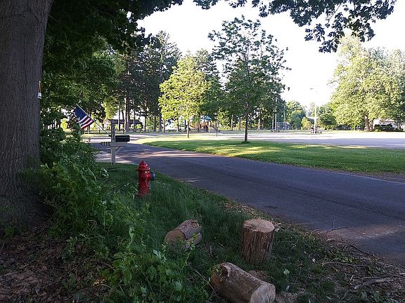 View from the north end of the