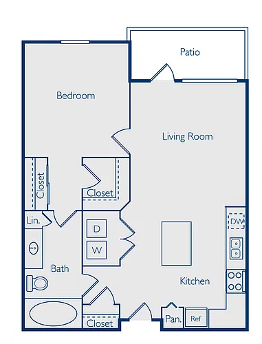 Floor plan ADAIR RENOVATED