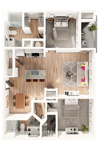 Floor plan B8