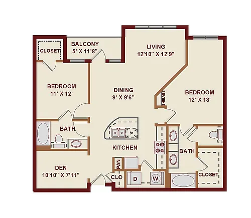 Floor plan B4A