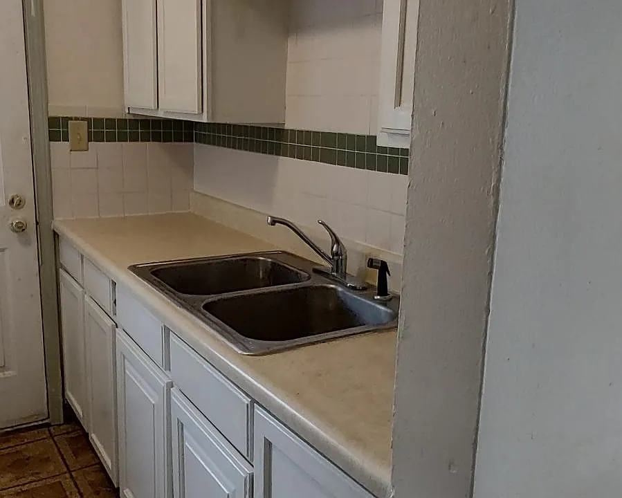 kitchen with lots of cabinets
