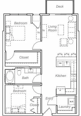Floor plan Harriet-V