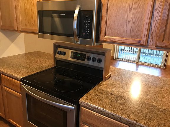 Open to living room, new countertops