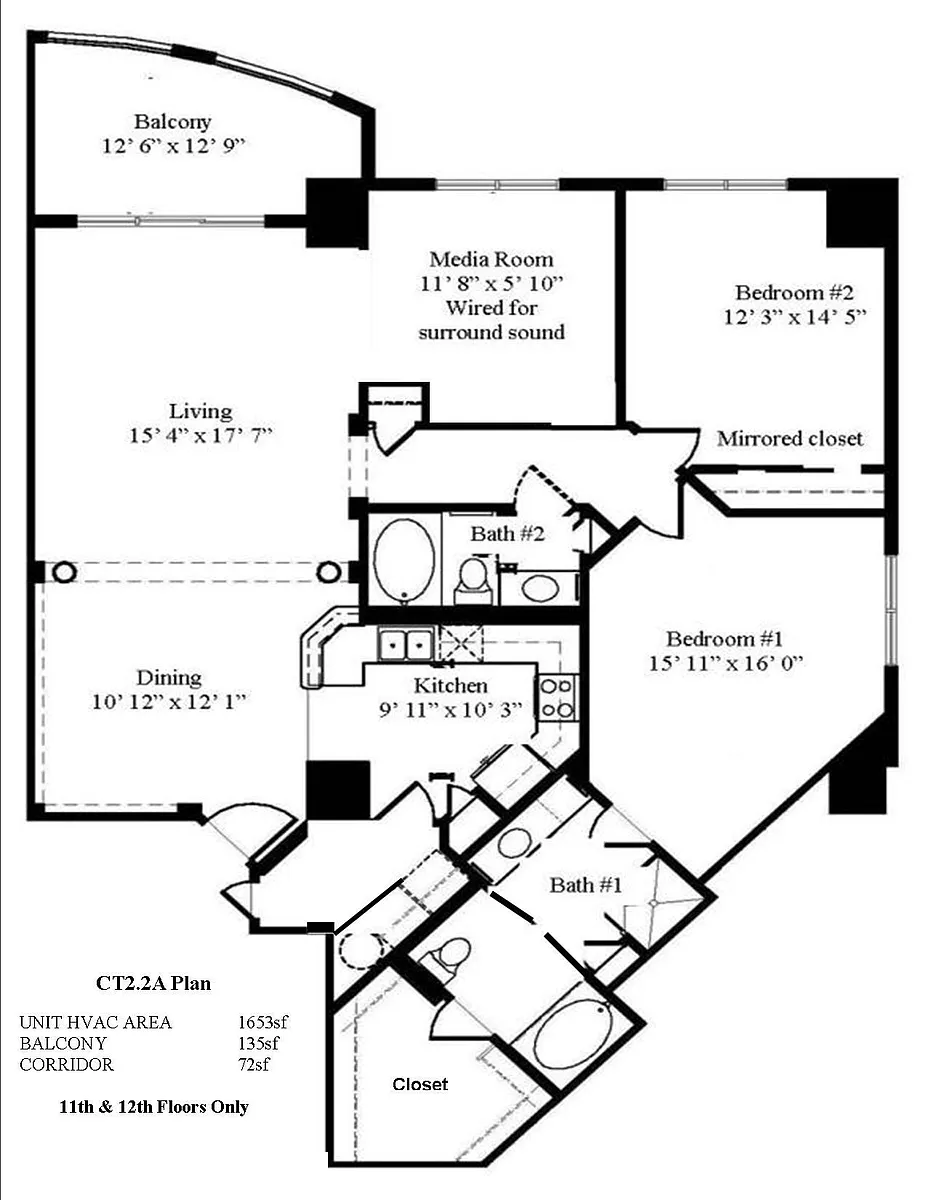 Floor plan CT2.2A