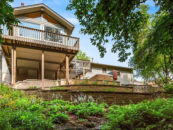 View of home from backyard.