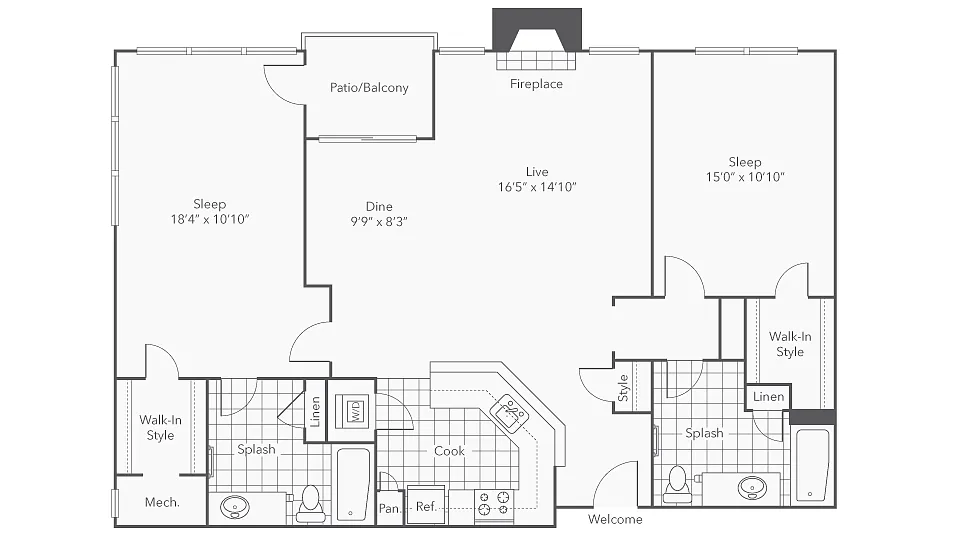 Floor plan Concord
