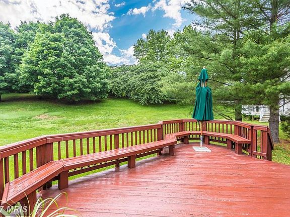 Deck with Built In Benches
