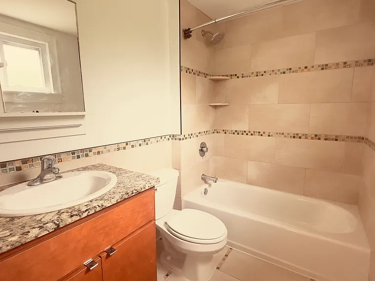 Modern Full Bathroom on the Second Floor with Bathtub