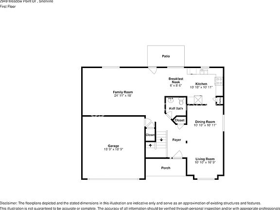 2nd image of 2949 Meadow Point Dr