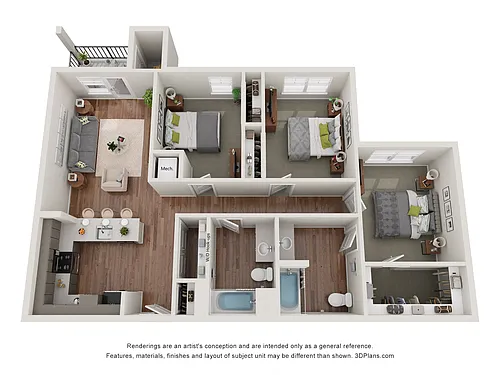 Floor plan C1
