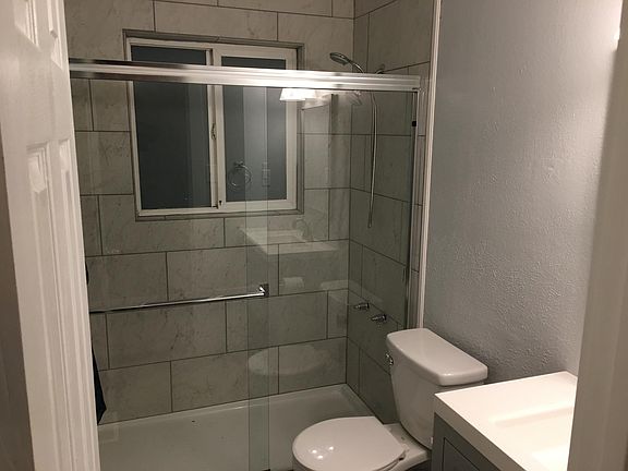 New Glass Door in Upstairs Shower
