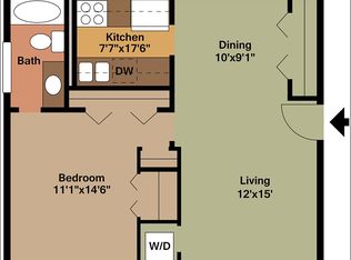 1 bed, 1.0 bath, 710 sqft, $925, Valparaiso, IN 46383