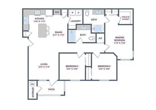 Floor plan C1