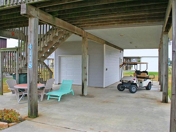 Close up of lower Patio area