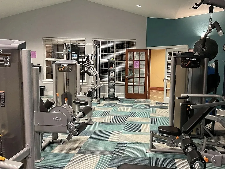 fully equipped fitness center for your use.