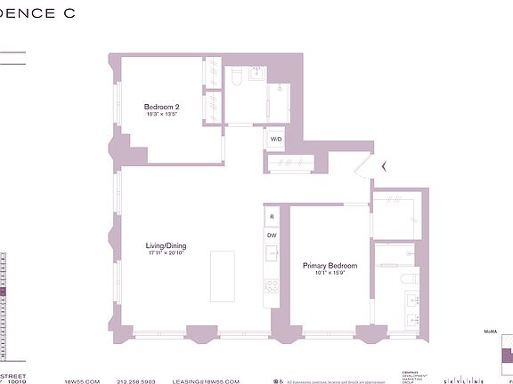 2nd image of 18 W 55th St #18C