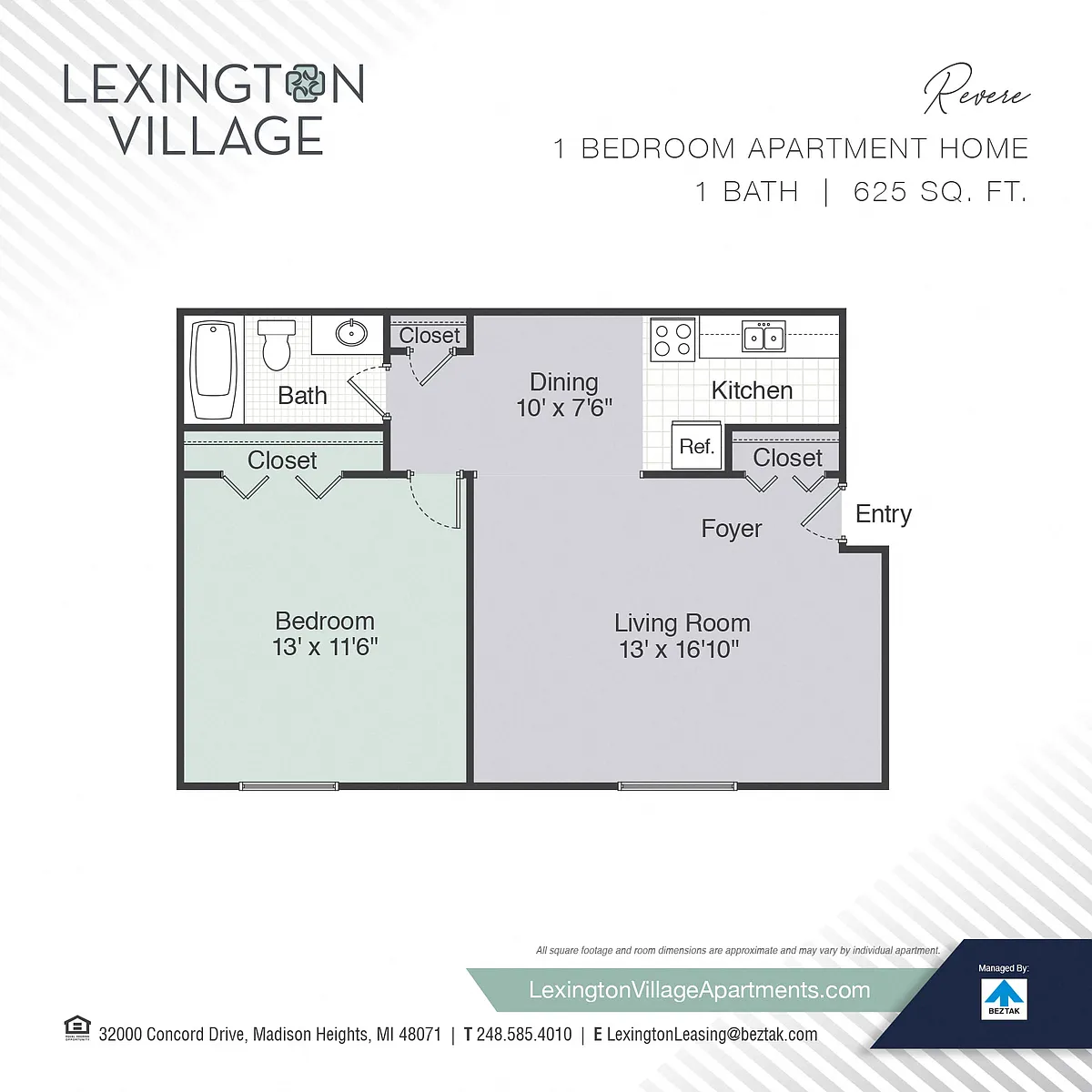 Floor plan Revere