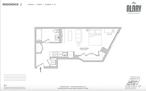 Floor plan 14J