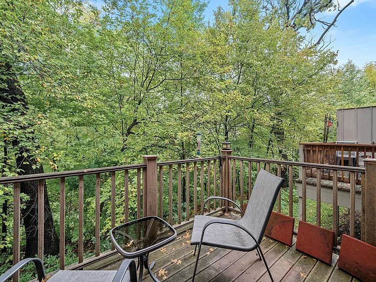 Deck view.