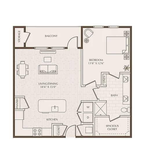 Floor plan A6