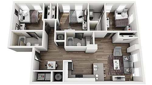 Floor plan Telluride