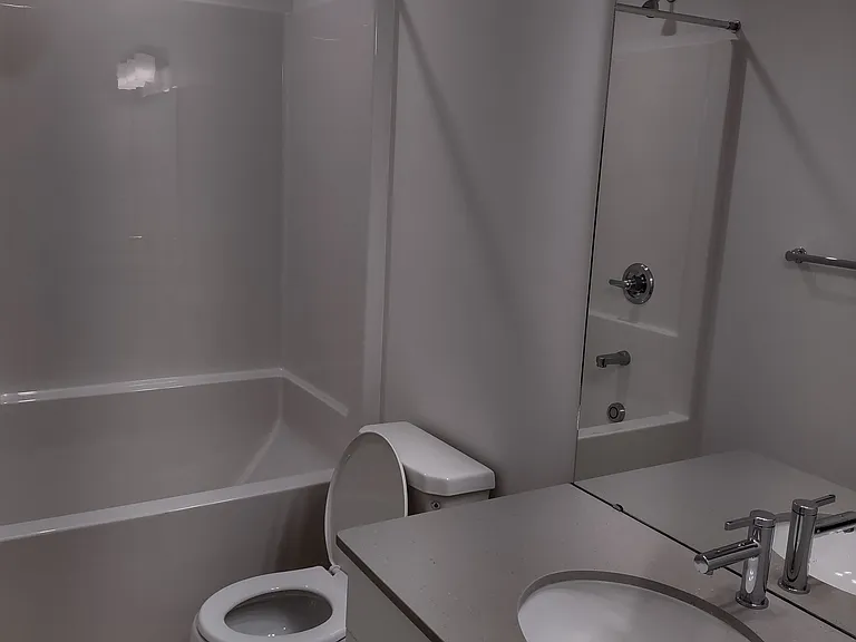 Shared bathroom unit