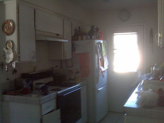 Kitchen with Garden Door.