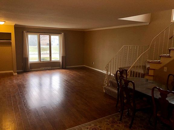 Main level. Living and dining room.