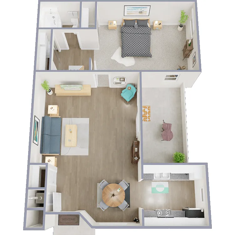 Floor plan Plan B