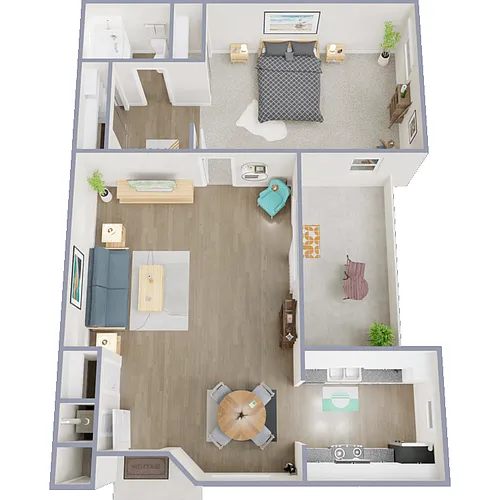 Floor plan Plan B