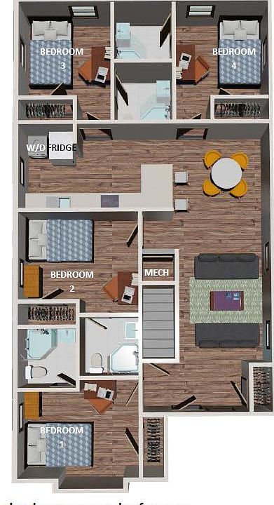 1st image of 1104 S Forest Ave #1A