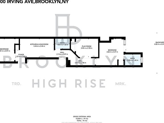 2nd image of 200 Irving Ave APT 1C