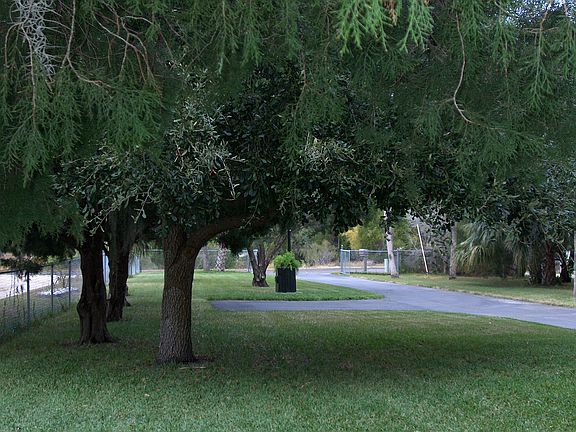 Looking towards street