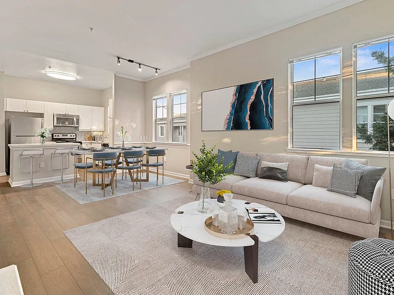 Elegant dining areas in select apartment homes