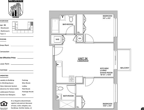 2nd image of 68 Gold St #3K