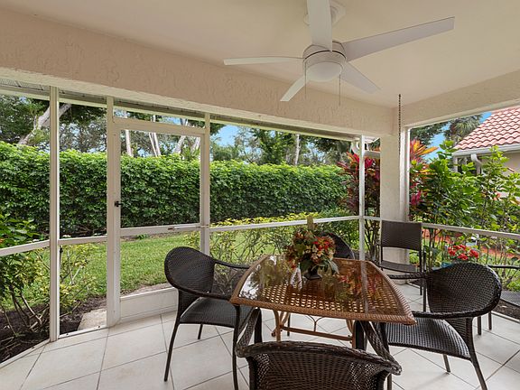 Private-lanai with tile