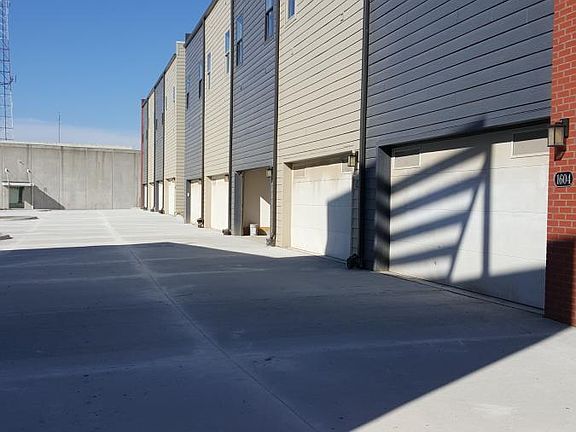 Rear garage