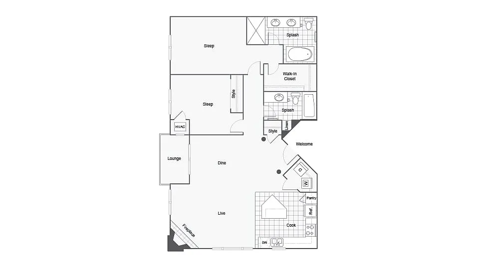 Floor plan Cobblecrest