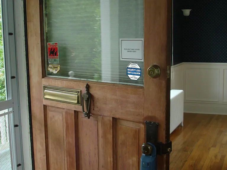 Front Door is a Welcome to the Home
Screen Door, and Mail Slot Directly puts most mail into the home.
