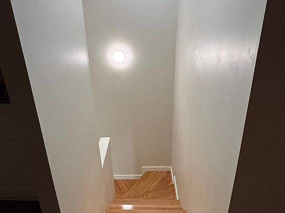 Taken from Kitchen - Looking Down new Staircase
