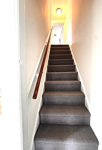 New carpet on stairs