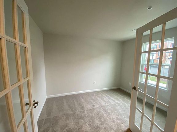 Lower level office room (right side of the entry way)