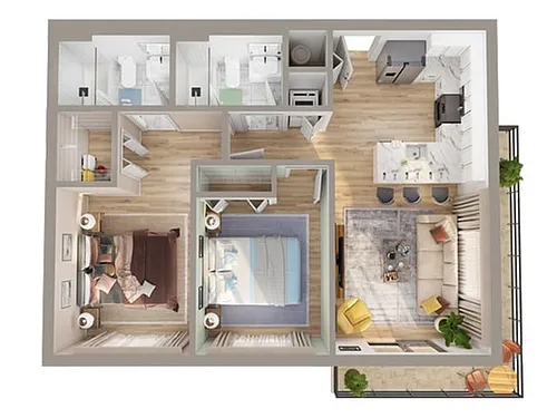 Floor plan Bayside