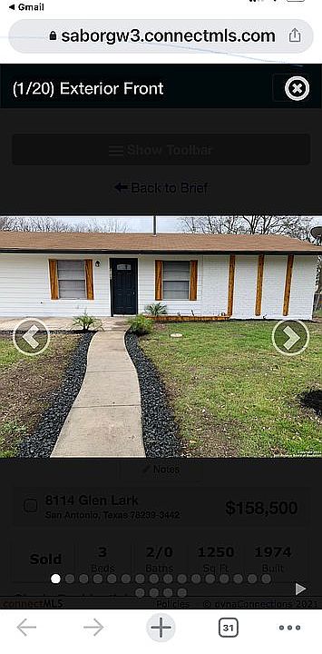 Front of home