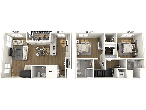 Floor plan B6-Upgrade Collection